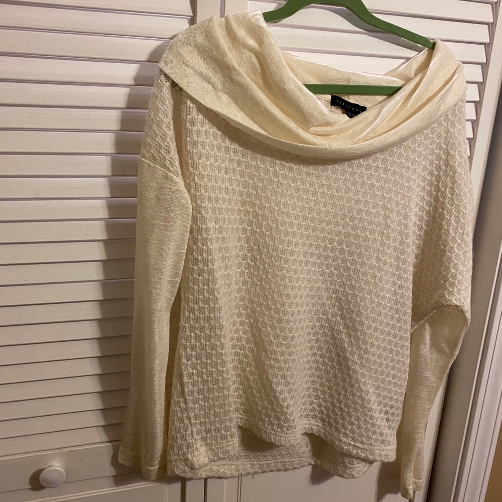 Sanctuary off shoulder sweater